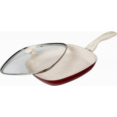 Panna griliui su dangčiu aliuminio su keramikos danga 24x4 cm HR-BET-GR001, COOKING BY HEINNER