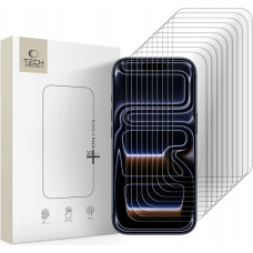 Tech-Protect SZKŁO HARTOWANE BUNDLE 10-PACK IPHONE 16 PRO / 17 / 17 PRO CLEAR