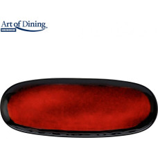 Keraminiai padėklai 4 dalių 38x15cm VULCANO HR-LH-VP384 HEINNER