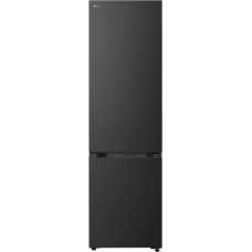 LG Refrigerator | GBBS322CEV | Energy efficiency class C | Free standing | Combi | Height 203 cm | Fridge net capacity 262 L | Freezer net capacity 113 L | Display | 34 dB | Black