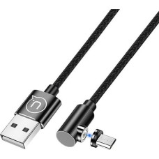 Usams Kabel USB Usams USB-A - microUSB 1 m Czarny (63290)