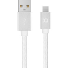 Xqisit Kabel USB Xqisit USB-A - USB-C 1.8 m Biały (112199)