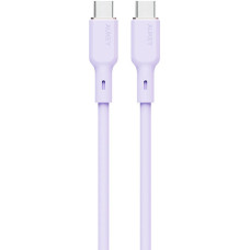 Aukey USB-C to USB-C Cable Aukey CB-SCC101, 100W, 1m (lavender)