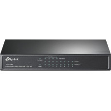 Tp-Link TL-SG1008P Valdomas Gigabit Ethernet (10/100/1000) Maitinimas per Eternetą (PoE) Pilka