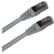 Lynx Cs Patchcord Cat6A, S-FTP, 1m, grey (PK-SFTP6A-010-GR)