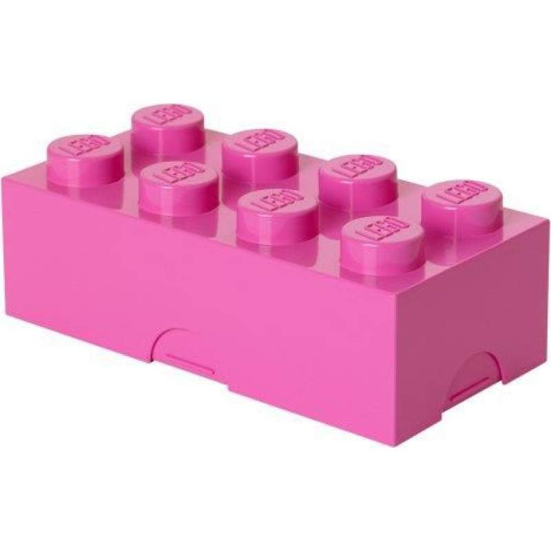 Lego Pudełko śniadaniowe LEGO 8 różowe (40231739)