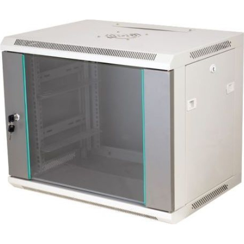 Q-Lantec Closet Q-Lantec Hanging 19" 9U (SW-9U-600-450-N-DJ-OP-RP-B-S)