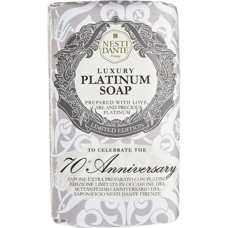 Nesti Dante Bathroom soap Luxury Platinum 250g