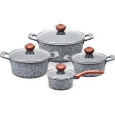 Promis Set of pots handle brown 8 elements (GR/SET)