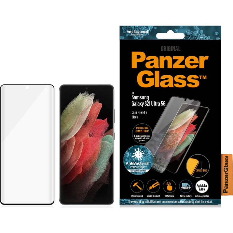 Panzerglass PRO7265 Mobiliojo telefono ekrano arba nugarėlės apsaugos priemonė Skaidri ekrano apsauga Samsung 1 vnt