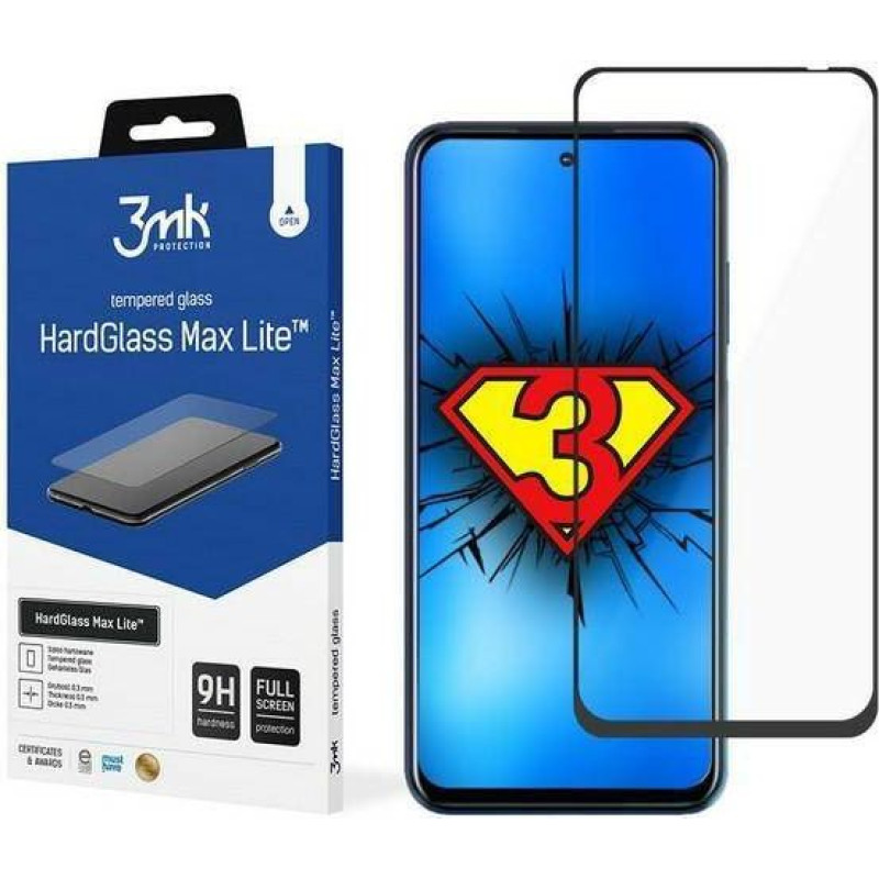 3MK 3MK HG Max Lite HTC Desire 21 Pro 5G black/black
