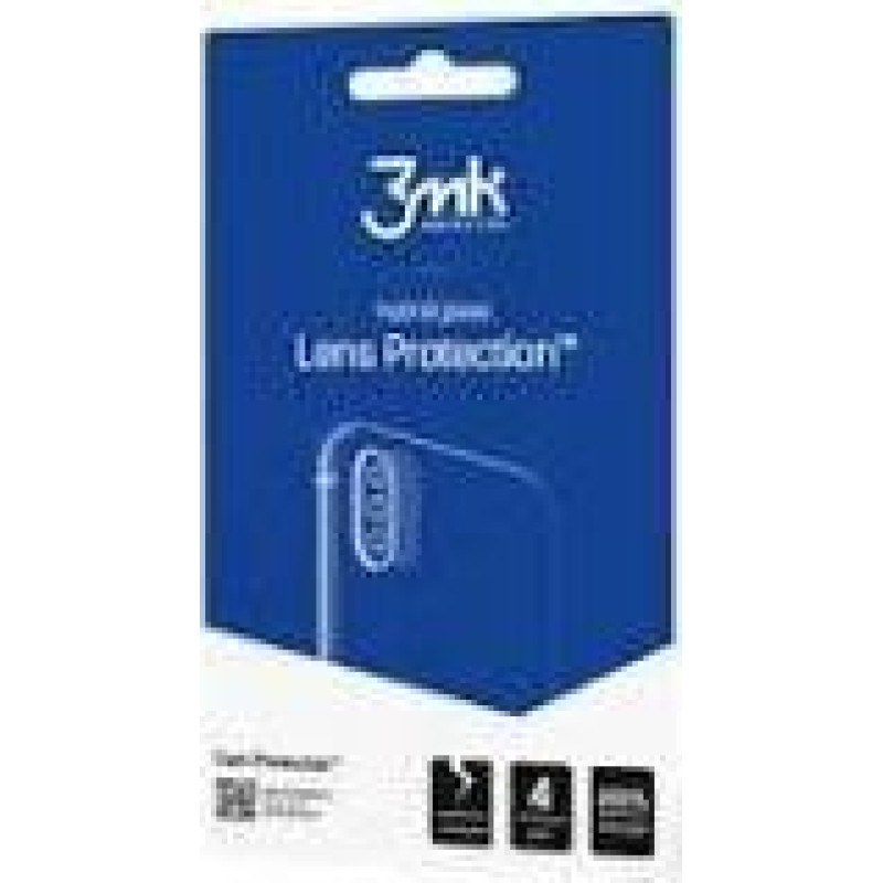 3MK Hybrid glass for camera lens 3MK Lens Protection Redmi 10 [4 PACK]