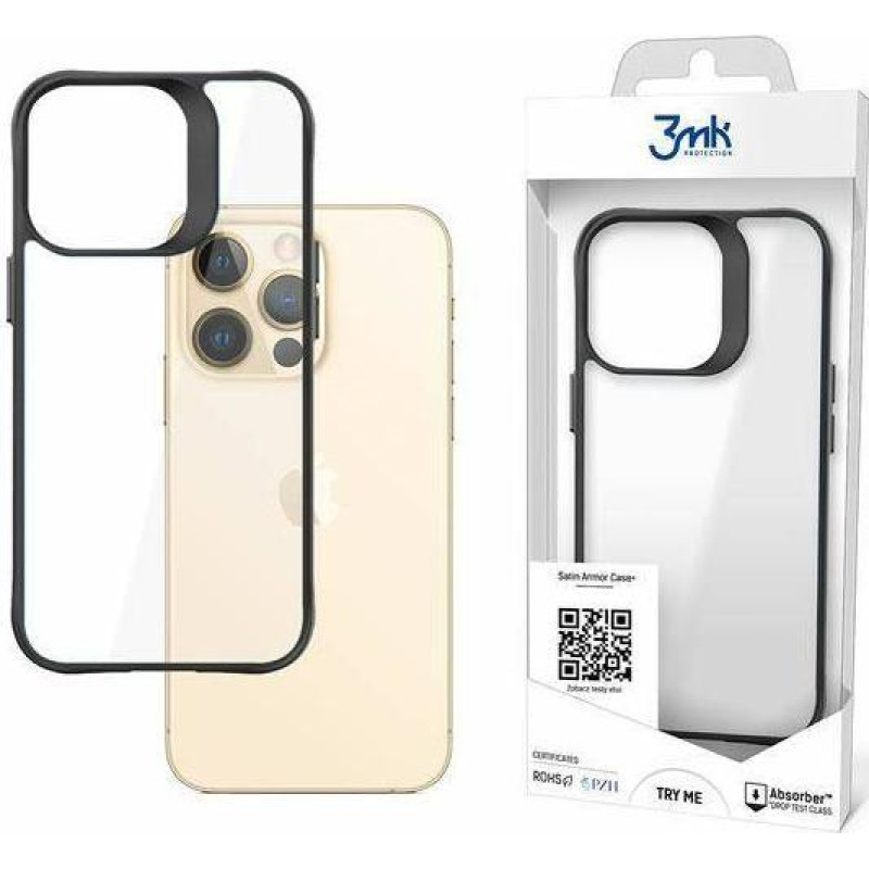 3MK 3MK SatinArmor+ Case iPhone 13 Pro Max Military Grade
