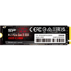 Silicon Power SSD Silicon Power UD80 250GB M.2 2280 PCI-E x4 Gen3 NVMe (SP250GBP34UD8005)