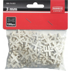 Modeco EXPERT KRZYŻYKI DYSTANSOWE DO GLAZURY 3.0 MM 150 SZT CLIP-STRIP [EXPERT] - 1op