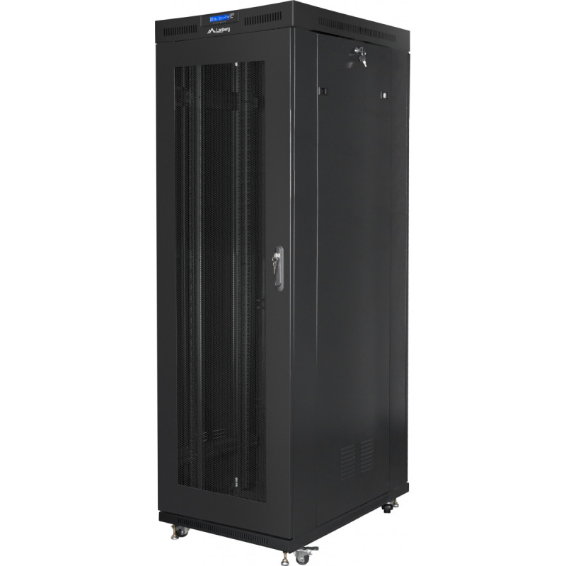 Lanberg Closet Lanberg INSTALLATIVE SHAFA ROCK STING 19" 27U 800X1200 Black Door Perforated LCD LANBERG (FLAT PACK)