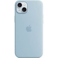 Apple APPLE iPhone 15 Plus Silicone Case with MagSafe - Light Blue