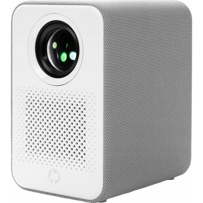 HP Projektor HP HP LCD projektor, CC500, 1920 x 1080, 10W, 220 ANSI, 84" ekran pł&oacute;cienny, Google 4k ATV, biało - szary