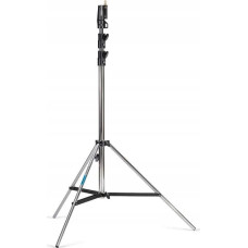 Manfrotto Statyw Manfrotto Statyw HEAVY DUTY srebrny pneum 333cm