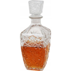 Excellent Houseware Karafka szklana z korkiem, 900 ml