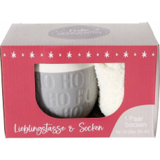 Boltze Kubek jumbo ze świątecznym motywem HOHO, 600 ml