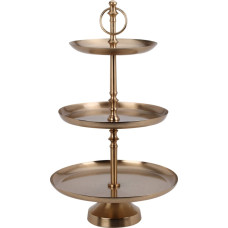 Home Styling Collection Metalowa patera 3 poziomy, 50 cm