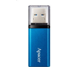 Apacer USB flash disk, USB USB 3.2 Gen1, 256GB, AH25C, niebieski, AP256GAH25CU-1, USB A, z os�on�