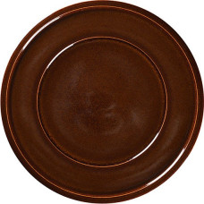 Vilde STONE Talerz płaski 32 cm bursztynowy