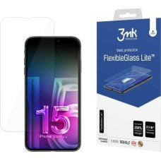 3MK FlexibleGlass Lite iPhone 15 6.1" Hybrid Glass Lite