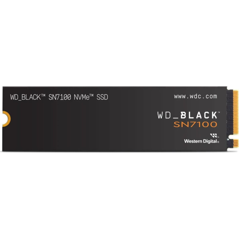Western Digital SSD|WESTERN DIGITAL|Black SN7100|500GB|M.2|PCIe Gen4|NVMe|3D TLC|Write speed 5800 MBytes/sec|Read speed 6800 MBytes/sec|WDS500G4X0E