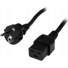 Manhattan Power cable Manhattan IEC320 Schuko power cable on C19 16A 2.5m black