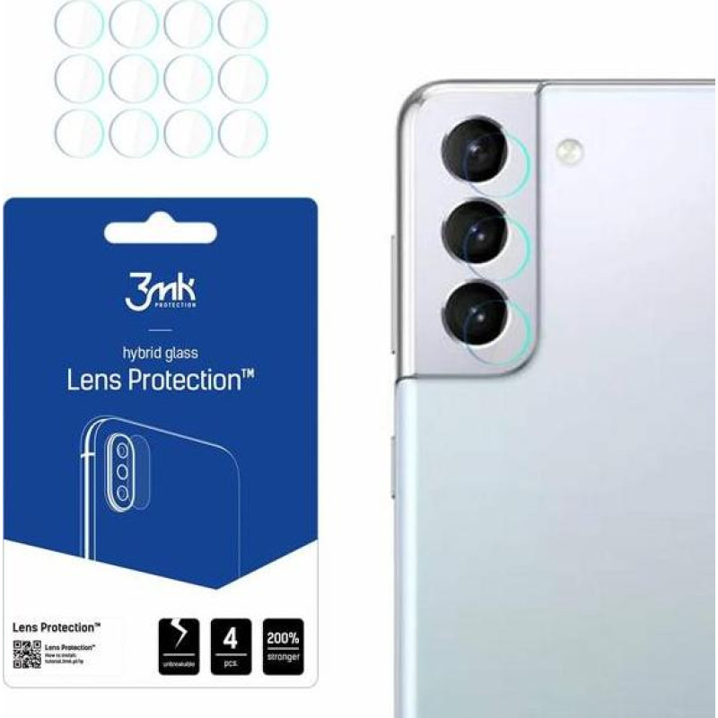 3MK Lens Protection Samsung Galaxy S22+ Plus 4 pieces.