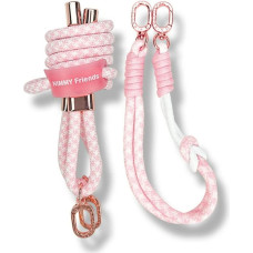 Dog & Bone Zestaw crossbody + handstrap Nimmy       Cool&Cute 2.0 różowy