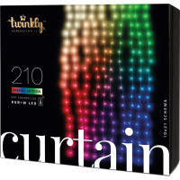 Twinkly Smart LED Light Curtain Twinkly Curtain 210 LED RGBW Gen 2