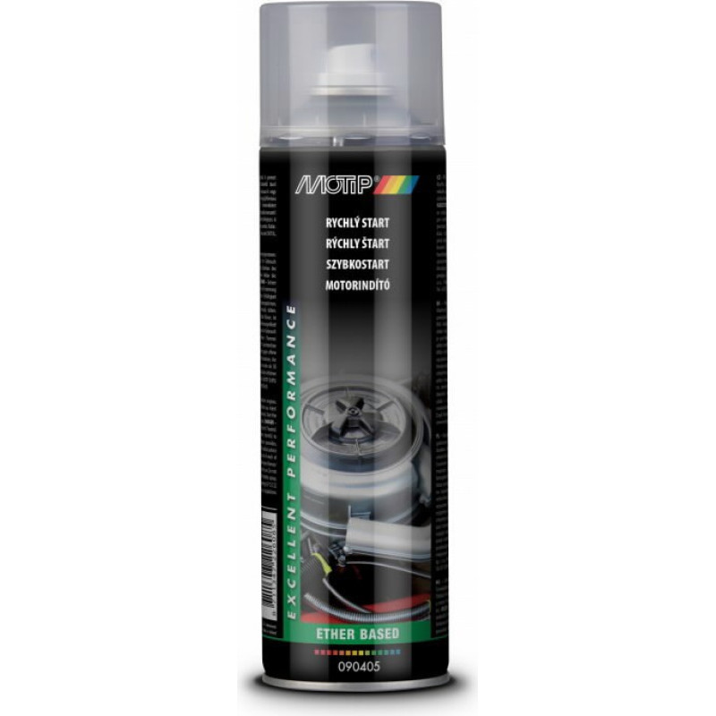 Motip Priemonė lengvinanti variklio užvedimą QUICK START 500ml, Motip