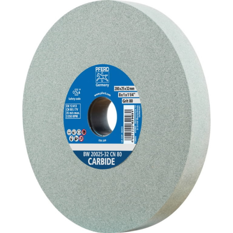 Pferd Šlifavimo diskas 200x25/32mm P120 BW CN CARBIDE, Pferd