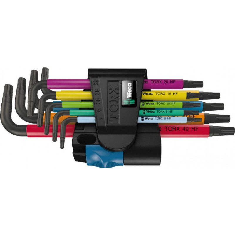 Wera L-raktų komplektas TORX 967 SL/9, Wera