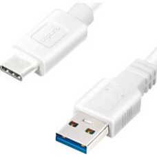 Logilink USB cable LogiLink USB-A - USB-C 1.5 m White (CU0175)