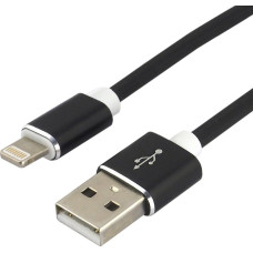 Everactive Kabel USB EverActive USB-A - Lightning 1 m Czarny (CBS-1IB)
