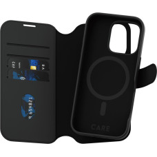 Panzerglass CARE by ® Feature Case Tango Two-in-One Wallet w. MagSafe iPhone 16 Pro mobiliojo telefono dėklas Juoda