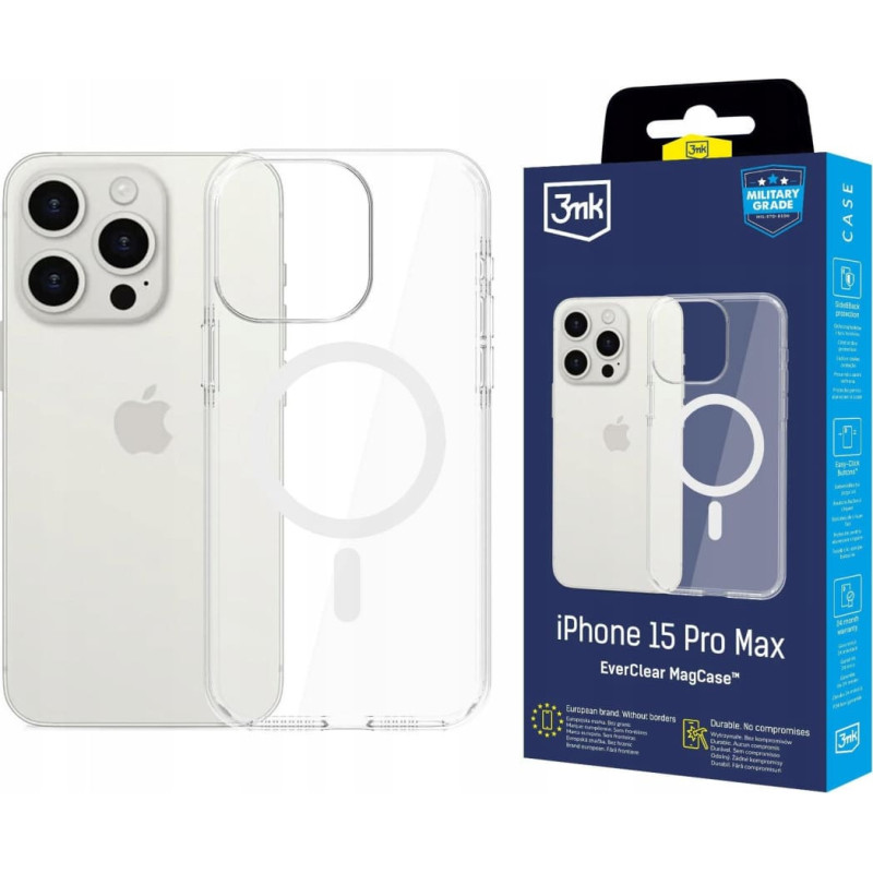 3MK Etui 3MK EverClear MagCase do Apple      iPhone 15 Pro Max
