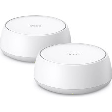 HP TP-Link DECO BE25(3-PACK) tinklo „Wi-Fi“ sistema Dviguba juosta (2,4 GHz / 5 GHz) Wi-Fi 7 (802.11be) Balta 2 Vidinis