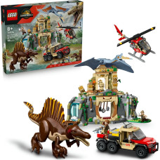 Lego Powietrzna misja z kecalkoatlem i spinozaurem