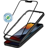 Crong Crong Anti-Bacterial 3D Armour Glass - 9H tempered glass for entire iPhone 14 Pro screen + installation frame