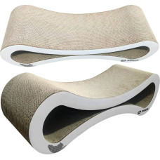 Mozos DRAPAK DLA KOTA KARTONOWY PAPIEROWY LEGOWISKO SOFA DLA KOTÓW DUŻY XXL
