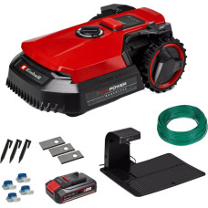 Einhell Power X-Change robotic lawnmower FREELEXO 500, 18V red/black, Li-Ion battery 2.5Ah