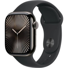 Apple Smartwatch Apple Watch 10 GPS + Cellular 46mm Slate Titanium S/M Czarny  (MWYD3ET-A)
