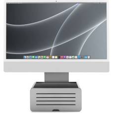 Twelve South HiRise Pro Stand for iMac/Studio Display Silver