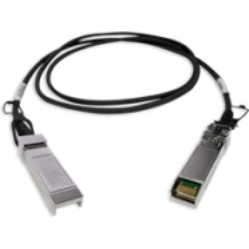 Qnap CAB-DAC15M-SFPP-A02 „InfiniBand“ arba pluoštinis optinis kabelis 1,5 m SFP+ DAC Juoda