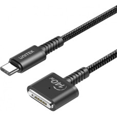 Unitek USB cable Unitek USB-C - MagSafe 3 1 m Black (C14121BK-1M)